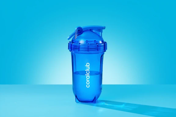 Coctelera coralclub, azul